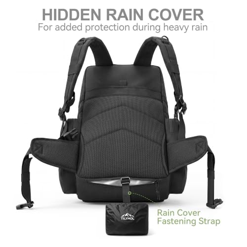 TILYMOL 55L Military Tactical Backpack for Men & Women, Large Assault Pack - color: Yellow Camo