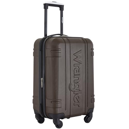 Wrangler 20" Astral Hardside Carry-On Luggage, Cedar - color: Cedar