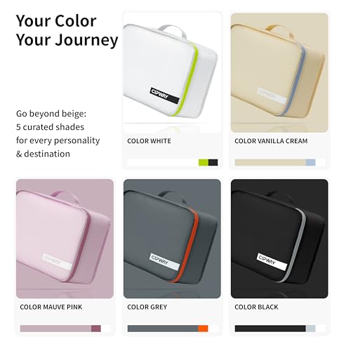 Cipway Packing Cubes for Travel 5 Set Black - color: Black
