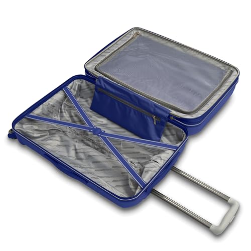 American Tourister Stratum 2.0 Hardside Expandable Luggage with Spinners | Sapphire Blue | 3PC (CO/MED/LG) - color: Sapphire Blue, size: 3-Piece Set (Carry on/Medium/Large)