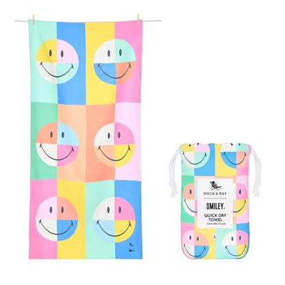 Dock & Bay Quick Dry Beach Towel - Calm - Extra Large - color: Calm, size: Extra Large (200x90cm, 78x35")
