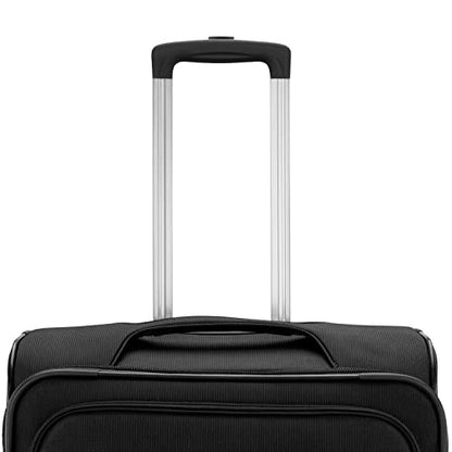 Samsonite Ascella 3.0 Softside Expandable Luggage with Spinner Wheels, 3-Piece Set (20/25/28), Black - color: Black, size: 3-Piece Set (Carry on/Medium/Large)