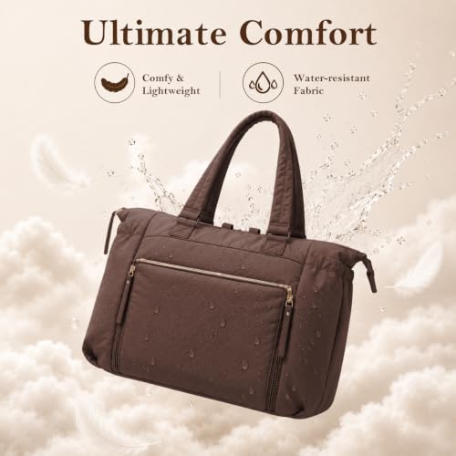 MOMINSIDE Diaper Bag Tote with Changing Station Convertible Diaper Bag Backpack Tote pañaleras para bebe Large Baby Bag, Hospital Bag Mommy Bag Travel Diaper Bag for Mom, 16 Pockets, Dark Brown - color: Dark Brown