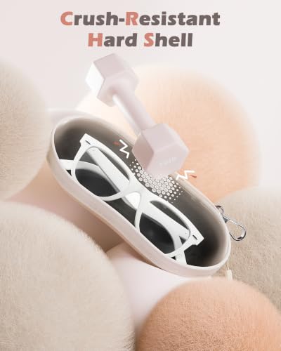 ProCase Sunglasses Case, Hard Shell Glasses Case for Men Women -Beige - color: Beige