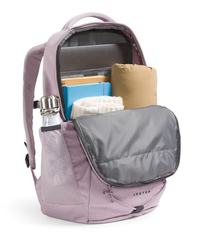 The North Face Women's Jester Everyday Laptop Backpack, Ashen Purp/Blk, OS - color: Ashen Purple/Tnf Black