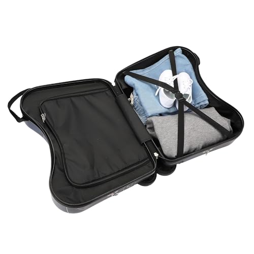 Bioworld Batman Caped Crusader Ride-On Luggage For Kids & Toddlers - color: Batman Caped Crusader Blue