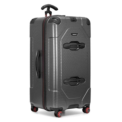 Traveler's Choice Maxporter II Polycarbonate Hardside Trunk with Spinner Wheels, Gray, 31-Inch Large Trunk - color: Gray, size: 31-inch Large Trunk