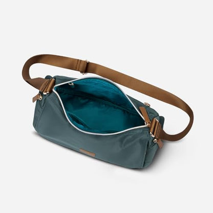 Nordace Siena Hobo Crossbody Bag - Secure RFID Blocking Pocket and Hidden Compartments for Travel Shoulder Bag - color: Teal