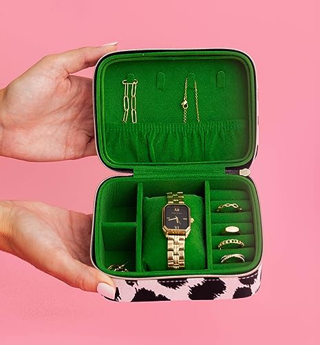kate spade new york Travel Jewelry Case, Modern Leopard