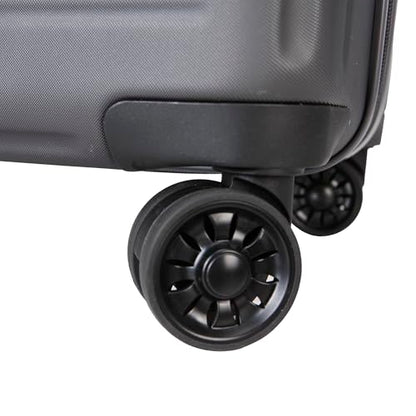TRIPS AXIS 20-Inch Carry-On Lightweight Durable Hardside 8-Wheel Spinner Cabin Size Luggage, Asphalt - color: Asphalt, size: CARRY ON