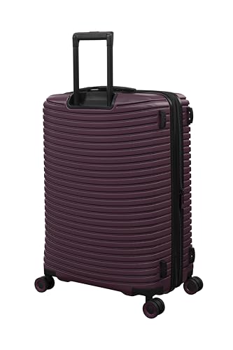 It Luggage Precursor Titan 31" Hardside Checked 8 Wheel Expandable Spinner, Fine Wine - color: Fine Wine