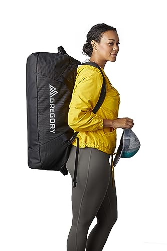 Gregory Supply 90L Adventure Duffel Bag, Obsidian Black