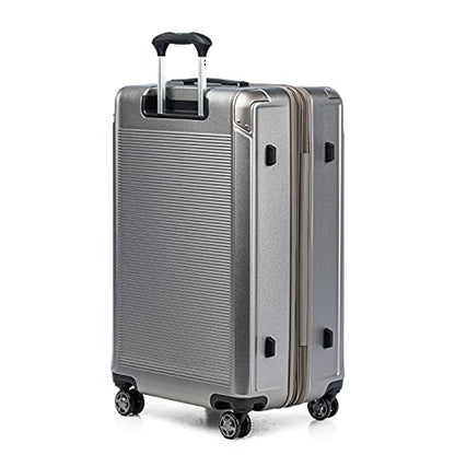 Travelpro Platinum Elite Hardside Checked Luggage, Sand, 28-Inch - color: Metallic Sand, size: Checked- Large 28-Inch