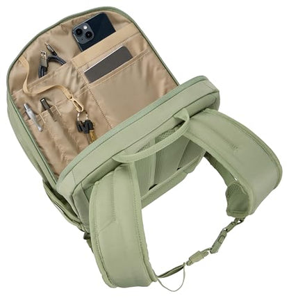 Thule EnRoute Backpack 23L, Elevated 15.6" Laptop Pocket, TPU Zip Pocket - color: Quiet Green, size: 23L