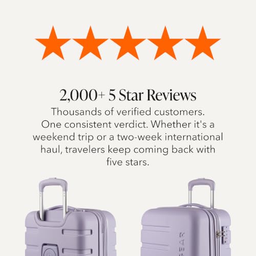 SwissGear 7366 Signature Hardside Expandable Luggage with Spinner Wheels, TSA Lock, Cup-Holder, Evening Haze, 3-Piece Set (19/23/27) - color: Evening Haze, size: 3-Piece Set (19/23/27)