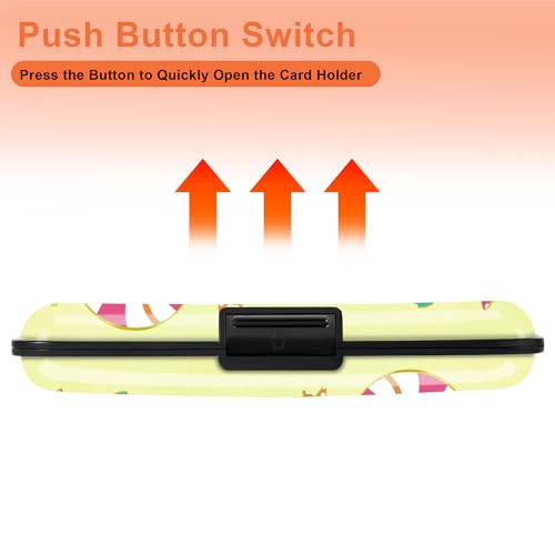 Mayski Credit Card Holder for Women RFID Blocking Wallet, Beach Bliss - color: Beach Bliss