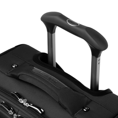 Travelpro Softsided 3PC Expandable Luggage (20/25/29), TSA Lock, Jet Black - color: Jet Black, size: 3-Piece Set (20/25/29)