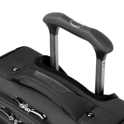 Travelpro Softsided 3PC Expandable Luggage (20/25/29), TSA Lock, Jet Black - color: Jet Black, size: 3-Piece Set (20/25/29)