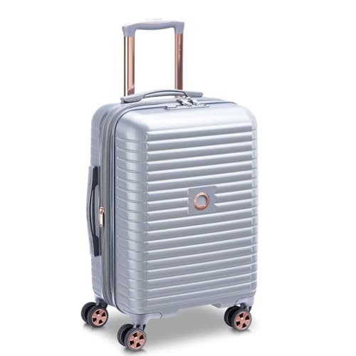 DELSEY PARIS Cruise 3.0, 20 Inch Carry-On Hardside Luggage, Platinum - color: Platinum, size: Carry on 20 Inch