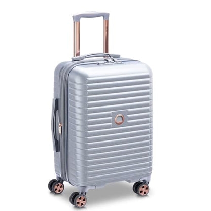 DELSEY PARIS Cruise 3.0, 20 Inch Carry-On Hardside Luggage, Platinum - color: Platinum, size: Carry on 20 Inch