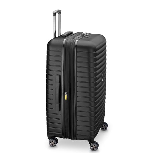 DELSEY PARIS Cruise 3.0, 28 Inch Checked-Large Luggage, Black - color: Black, size: Checked-Large 28 Inch