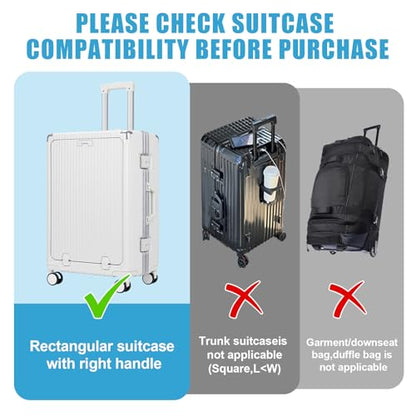 Yotako Clear Luggage Cover Protector with Front Pocket Zipper 32 Inch - color: 80%clear 20%grey, size: 32inch
