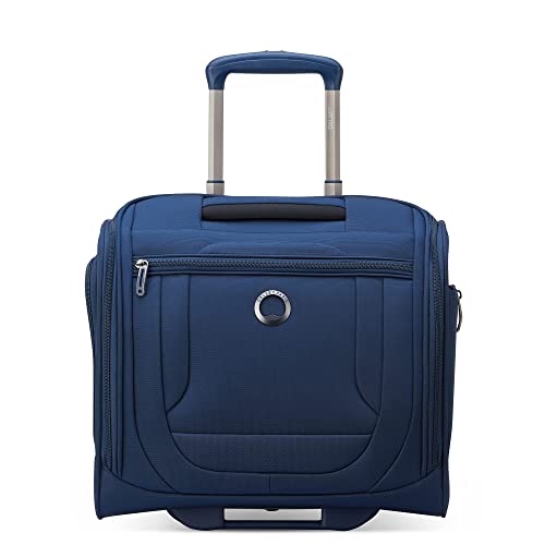 DELSEY PARIS Helium DLX, 16 Inch Carry-On Softside Luggage, Navy Blue - color: Navy Blue