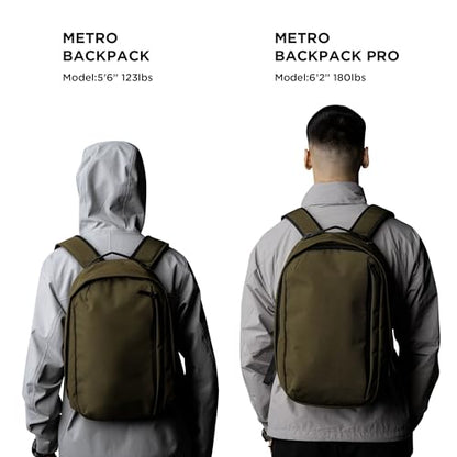 ALPAKA Metro Backpack 12L Compact Laptop Backpack Army Green - color: Army Green-axoflux 300d