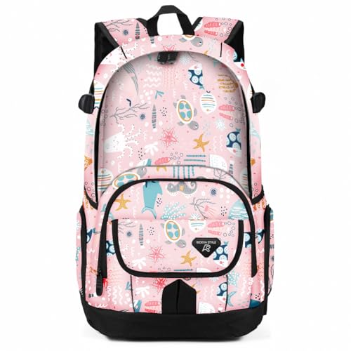 rickyh style School Backpack Travel Bag for Men & Women Lightweight College - color: 04fhdsj