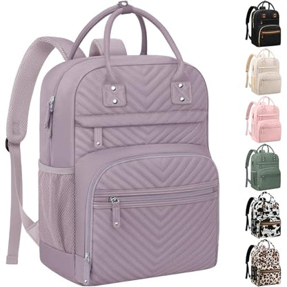 Tenot Diaper Bag Backpack for Women with Insulated Pockets Purple - color: Purple, style: Standard