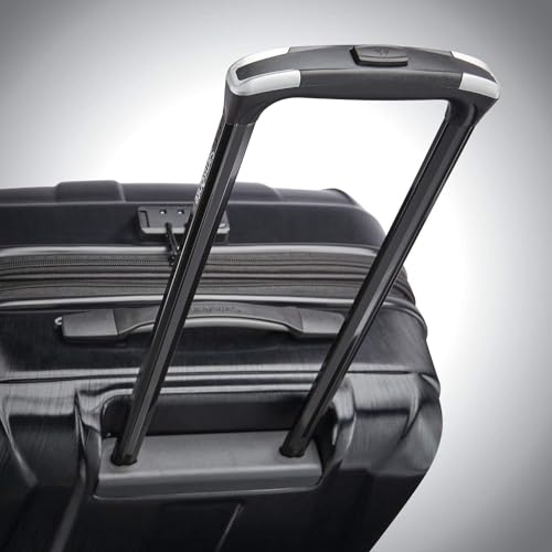 Samsonite Centric 2 Hardside Expandable Luggage with Spinner Wheels, Black, 3-Piece Set (20/24/28) - color: Black, size: 3-Piece Set (Carry on/Medium/Large)