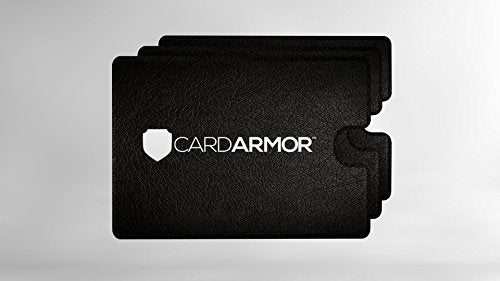 Credit Card Holder, 6 Premium RFID Blocking Sleeves with Clear Front for Easy Viewing, Prevent Identity or Financial Theft from High Tech Thieves