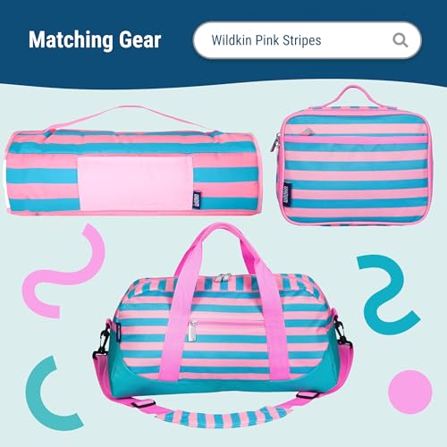 Wildkin 12 Inch Toddler Backpack for Kids, Pink Stripes - color: Pink Stripes