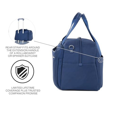 Travelpro Versapack+ Underseat Travel Tote Bag, Navy Blue - color: Estate Blue