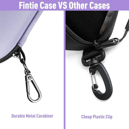 FINTIE Sunglasses Case, Hard EVA Shell Shockproof Sport Glasses Case - color: Purple