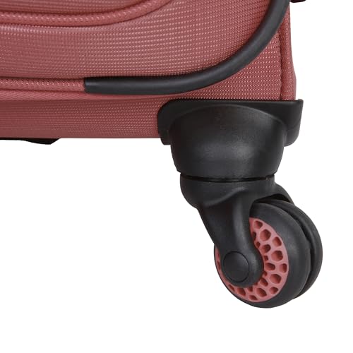 Sharper Image Odyssey 2-Piece Set (21.5" & 29") Expandable 8-Wheel Spinner Carry On and Large Checked Luggage Set, Dusty Cedar - color: Dusty Cedar, size: 2-Piece Set