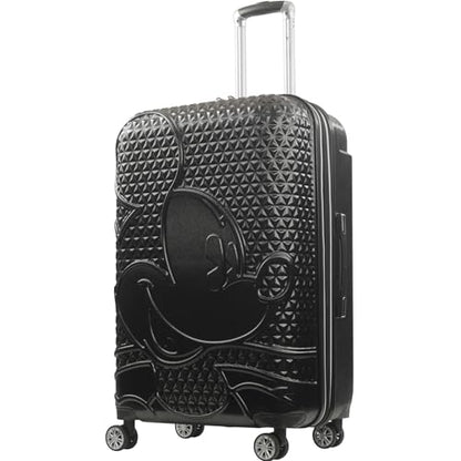30" Black Disney Mickey Mouse Rolling Suitcase by Ful Luggage - color: Mickey Mouse - Black, size: 30 Inch
