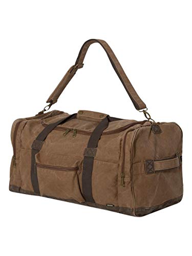 DRI DUCK Expedition 25" Concrete Canvas Duffel Bag / 60L Travel Duffel Bag (Khaki)