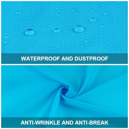 Ainiv Picnic Blanket, Mini Pocket Beach Mat 27.5 x 43.3IN (1-2 People) - color: Blue, size: 27.5 x 43.3''(S for 1-2 person)
