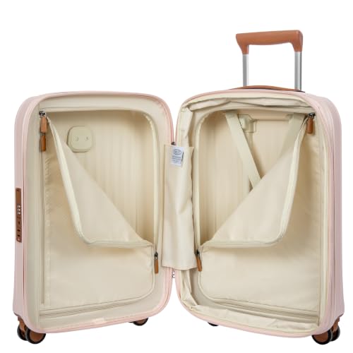 Bric's Taormina ultra-light 21" expandable carry-on trolley spinner - color: Pink, size: Carry-On