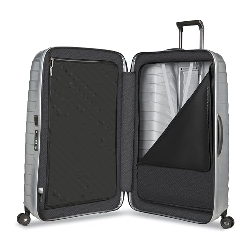 Samsonite Proxis Hardside Expandable Luggage with Spinners, XLarge Spinner, SILVER - color: Silver, size: X Large Spinner