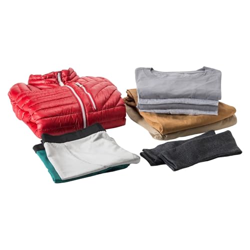 Eagle Creek Pack-It Reveal Expansion Cube - Adjustable Storage Expansion Cube for Travel - Durable Compression Zipper - Water-Resistant - Sustainable - Medium - Blue Dawn - color: Blue Dawn