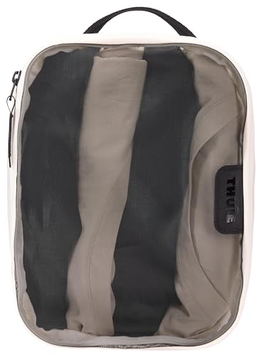 Thule Packing Cube, Size Small, Transparent Fabric, Organize Essentials, Easy to Pack, YKK Zippers - color: WHITE, size: Small, style: Single