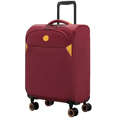Verage Cambridge Lightweight Carry On Luggage,Softside Expandable Suitcase with Spinner Wheel (20-Inch, Burgundy) - color: Burgundy, size: 20-Inch