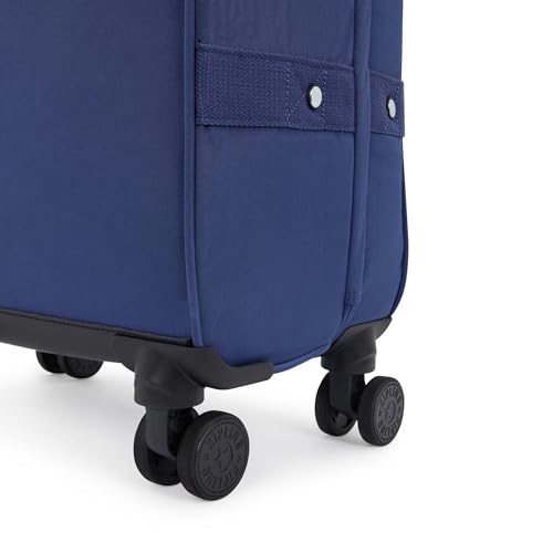 Kipling Women's Spontaneous Medium Softside Spinner Wheel Luggage, Integrated TSA Accepted Lock - color: Casual Blue C