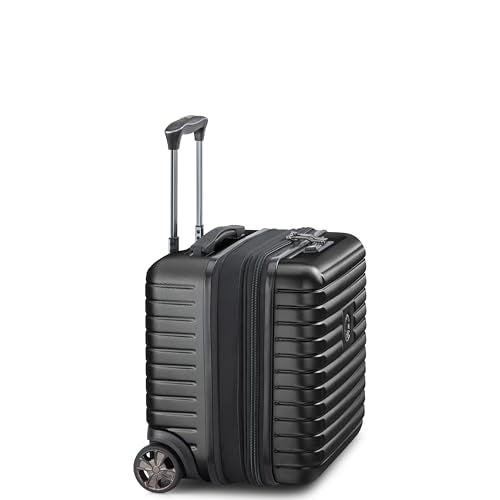 DELSEY PARIS Cruise 3.0, Underseat Carry-On Hardside Luggage, Black - color: Black, size: Underseater