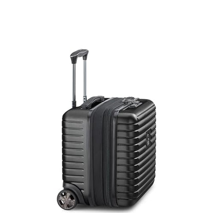 DELSEY PARIS Cruise 3.0, Underseat Carry-On Hardside Luggage, Black - color: Black, size: Underseater
