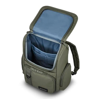 High Sierra Lineage Flap Backpack- Olive - color: Olive, size: Flap Backpack