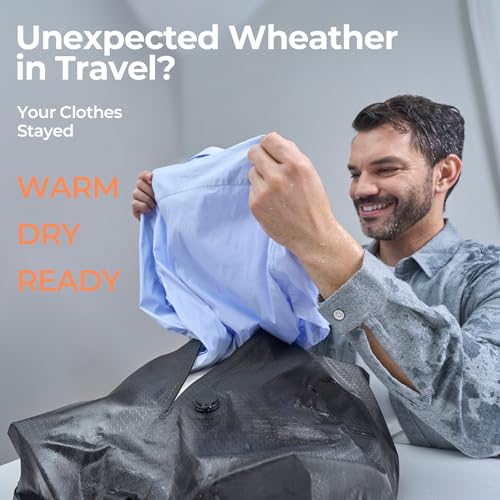 Relime Classic Series Vacuum Bags for Travel Luggage with Wireless Pump, Compression Bags for Carry On Suitcases and Backpack, Vacuum Seal Packing cube for Cloth Packing ((2PC + PUMP Gray & Green) - color: 2PC Gray & Green