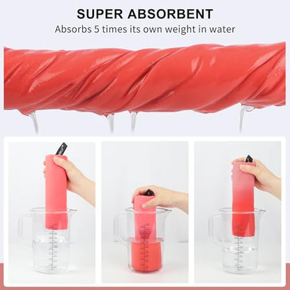 Rainleaf Microfiber Towel Quick Dry Camping & Travel & Gym Towel. Compact - color: Brick Red, size: 40.00" x 20.00"